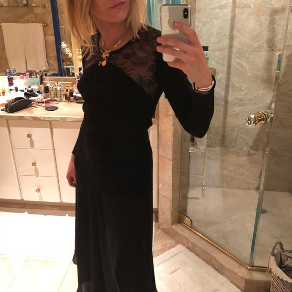 Emilio Pucci Black Wool Lace Open Back Sweater - Picture 15 of 16